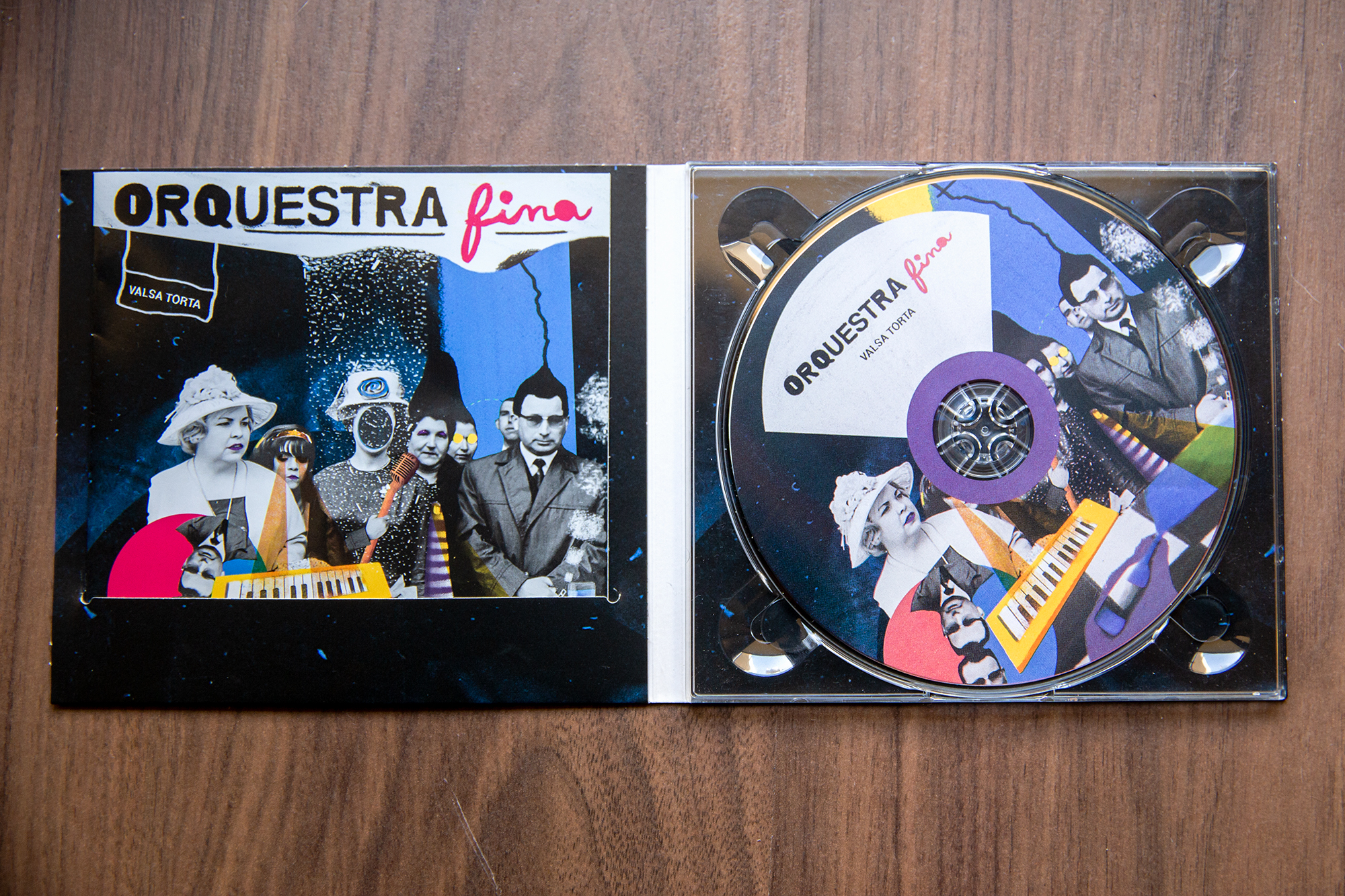 Capa album Valsa Torta - Orquestra Fina 13