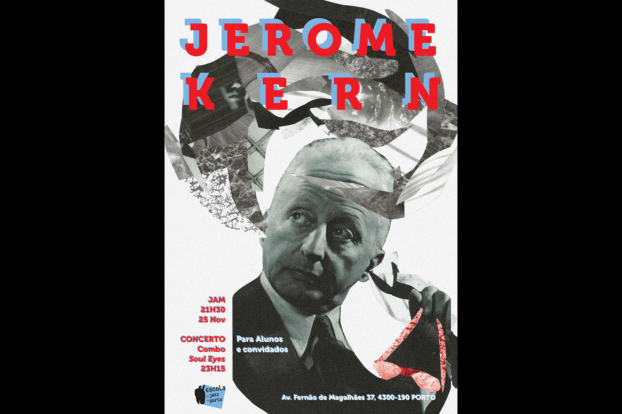 Cartaz Jam Session EJP Jerome Kern